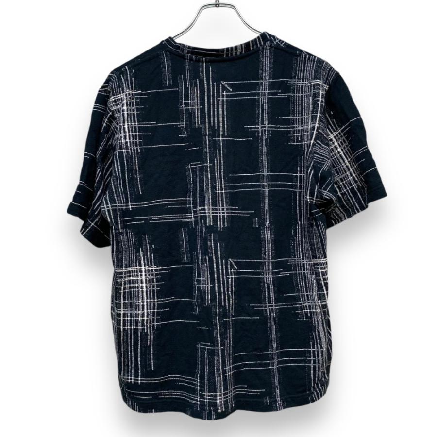 ETHOSENS 17SS INTARSIA T-SHIRT サイズ不明 ブラック E117-002 