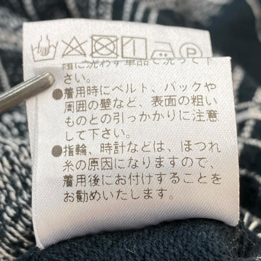 ETHOSENS 17SS INTARSIA T-SHIRT サイズ不明 ブラック E117-002 