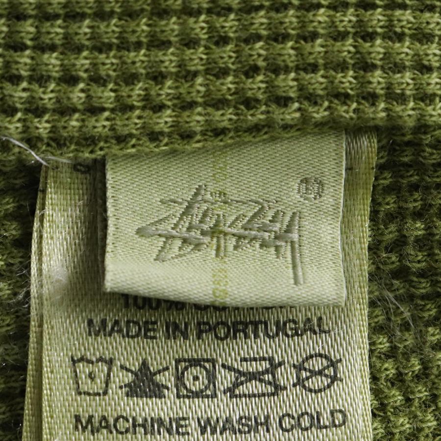 STUSSY WAFFLE LINED ZIP HOODIE M 短丈　パーカー ☆24AW 大人気☆Stussy WAFFLE LINED ZIP HOODIE (STUSSY