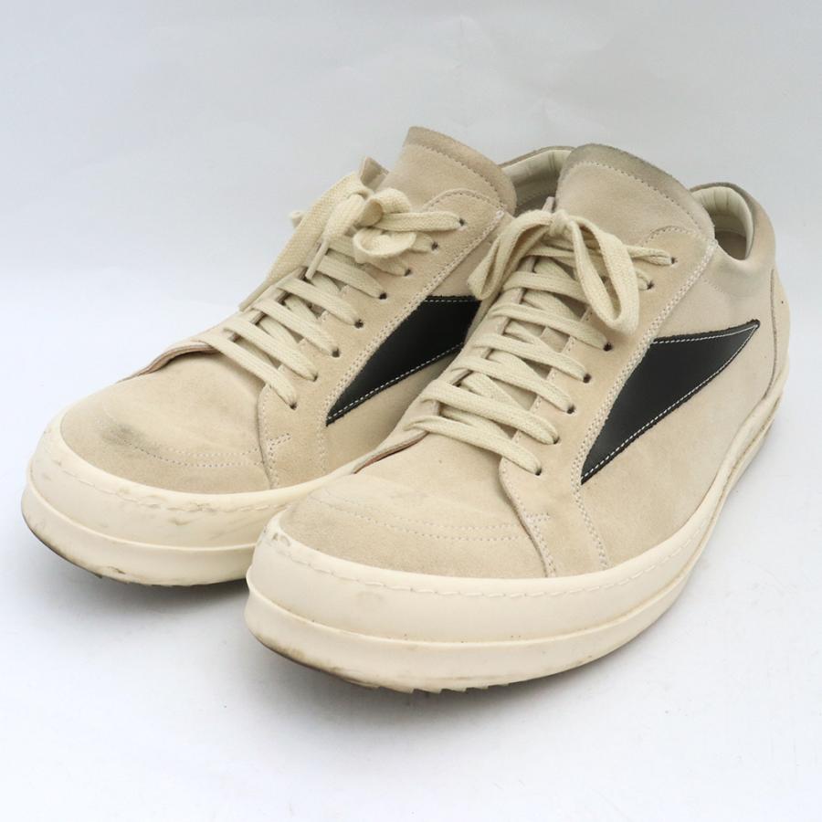 28cm相当 RICK OWENS VINTAGE SNEAKS LCGLVS サイズ43 MILK 28cm相当 RICK OWENS VINTAGE SNEAKS LCGLVS サイズ43 MILK