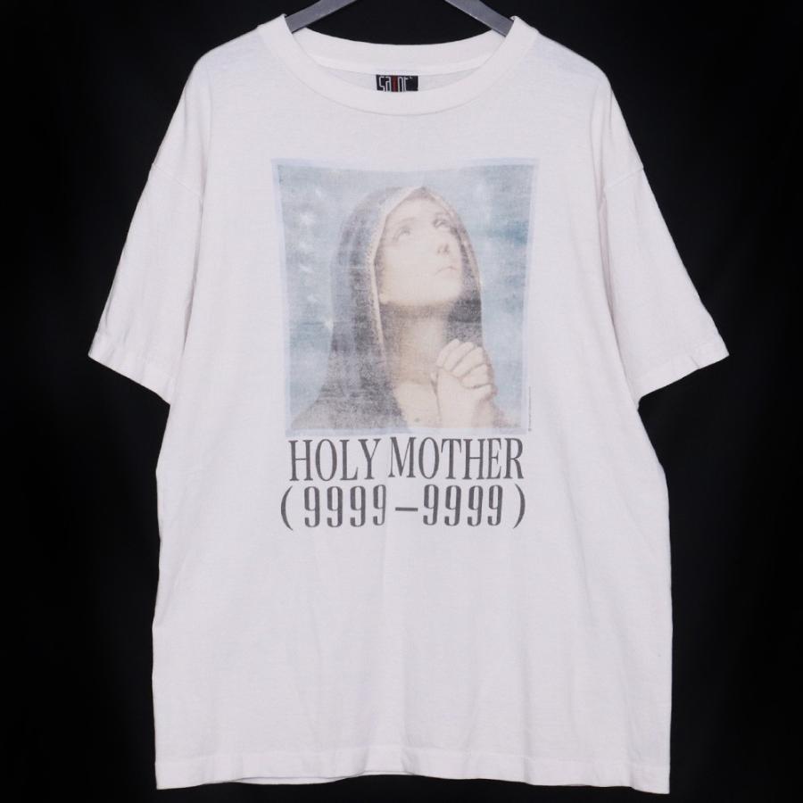 SAINT MICHAEL SS TEE HOLY MOTHER Lサイズ ホワイト SM-A22-0000-007 