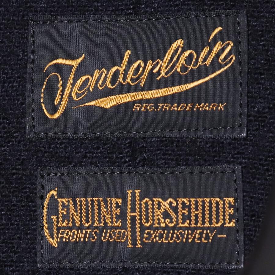 TENDERLOIN T-HIDE ホースハイドボタンレザージャケット Sサイズ TENDERLOIN T-HIDE ホースハイドボタンレザージャケット Sサイズ