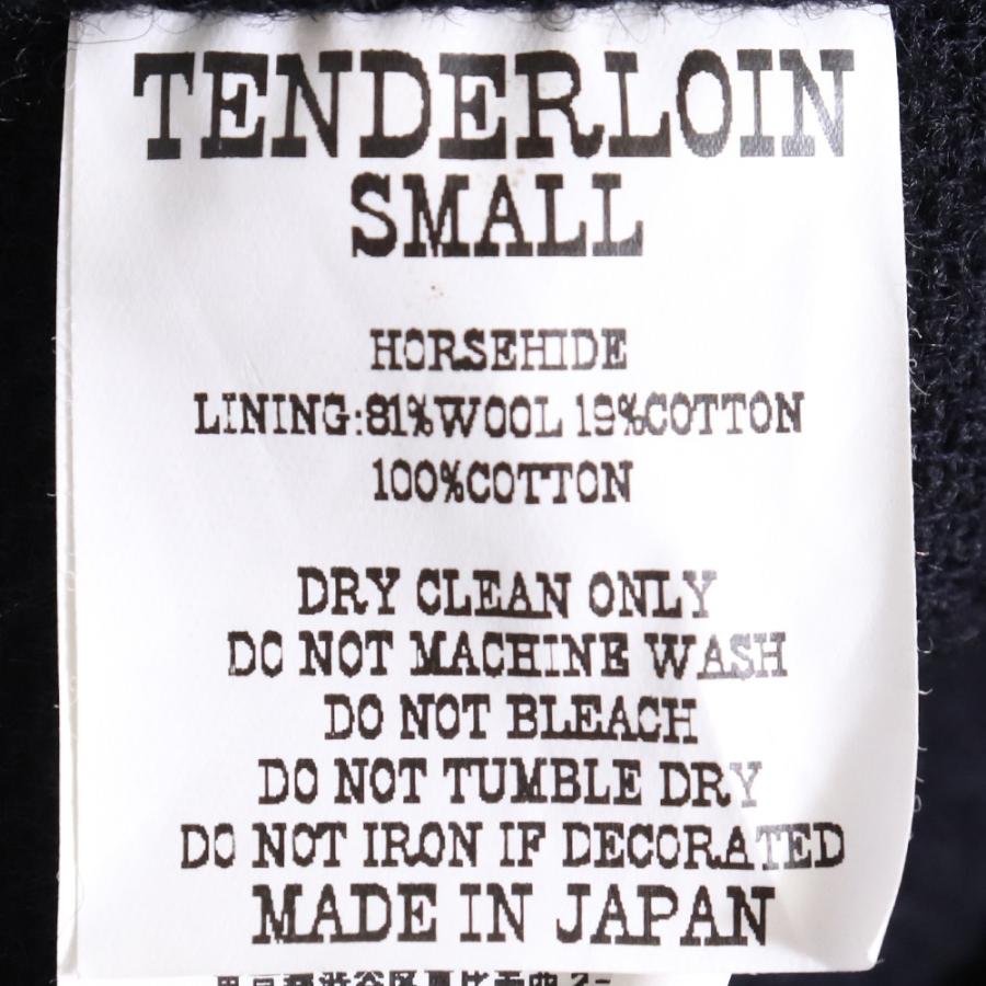 TENDERLOIN T-HIDE ホースハイドボタンレザージャケット Sサイズ TENDERLOIN T-HIDE ホースハイドボタンレザージャケット Sサイズ