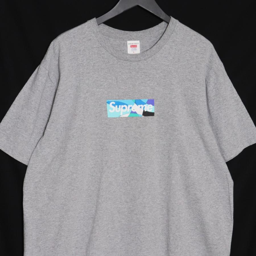 Supreme EMILIO PUCCI コラボTシャツ グレー SUPREME × EMILIO
