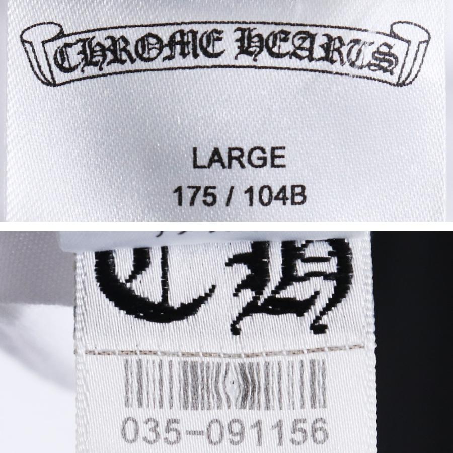 未使用 CHROME HEARTS フローラルホースシューロングスリーブT