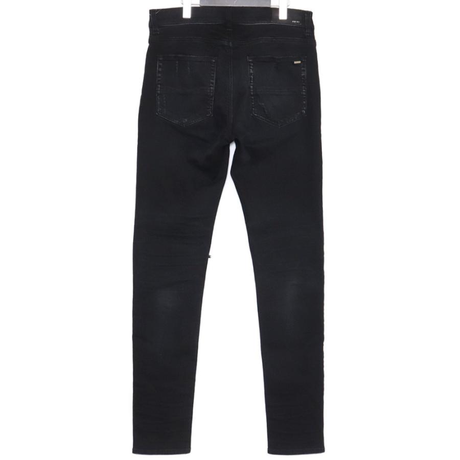 AMIRI カモフラージュレザーパッチダメージ加工ストレッチ AMIRI カモフラージュレザーパッチダメージ加工ストレッチ