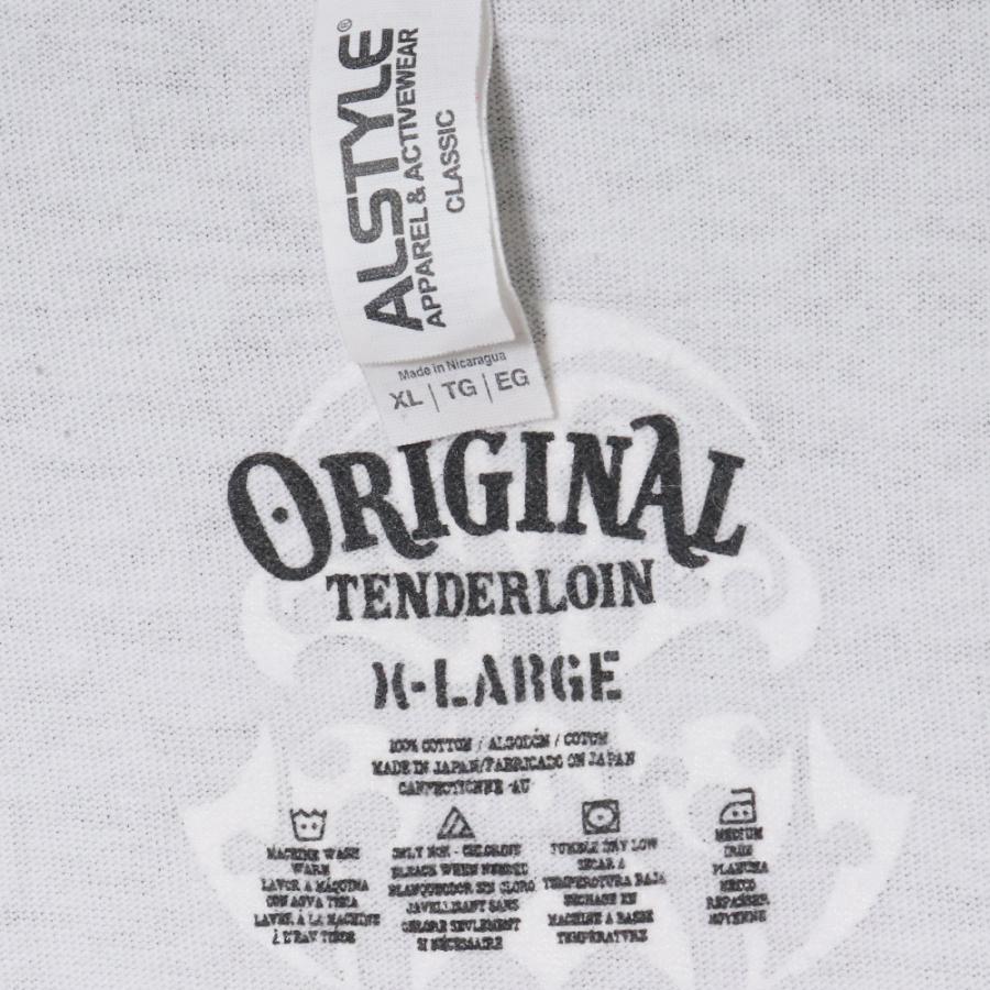 TENDERLOIN 21SS TEE O.S XLサイズ ホワイト テンダーロイン ボルネオ