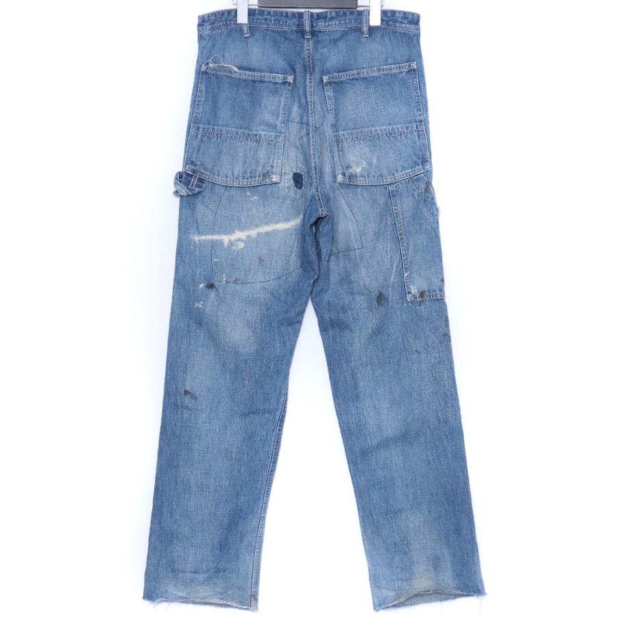 SAINT MICHAEL DENIM PANTS PAINTER Sサイズ BLUE SM-YS8-0000-051 
