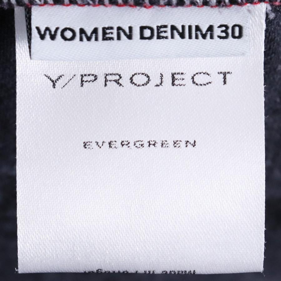Y/PROJECT BANANA デニムパンツ サイズ30 ブラック ワイプロジェクト