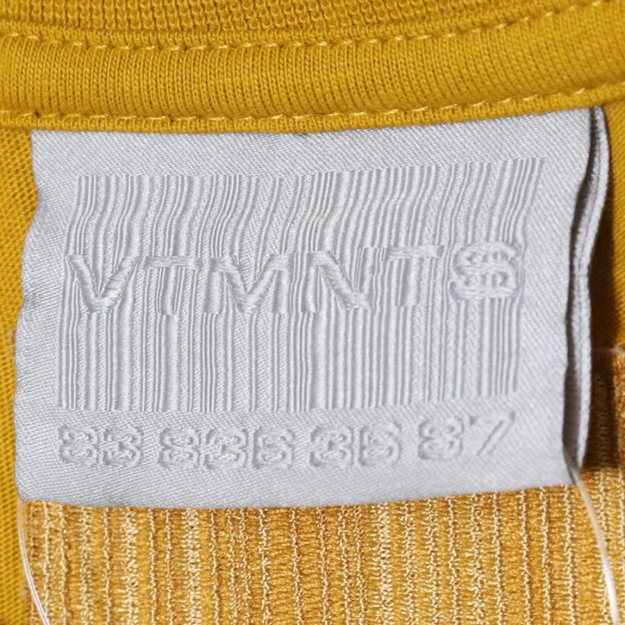 VTMNTS カレッジロゴTシャツ XLサイズ イエロー VL16TR500M ヴェトモン 