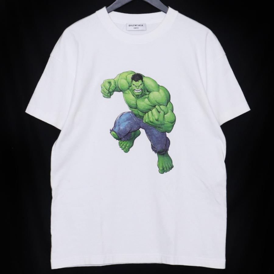BALENCIAGA × MARVEL マーベル ハルクプリントTシャツ XSサイズ 