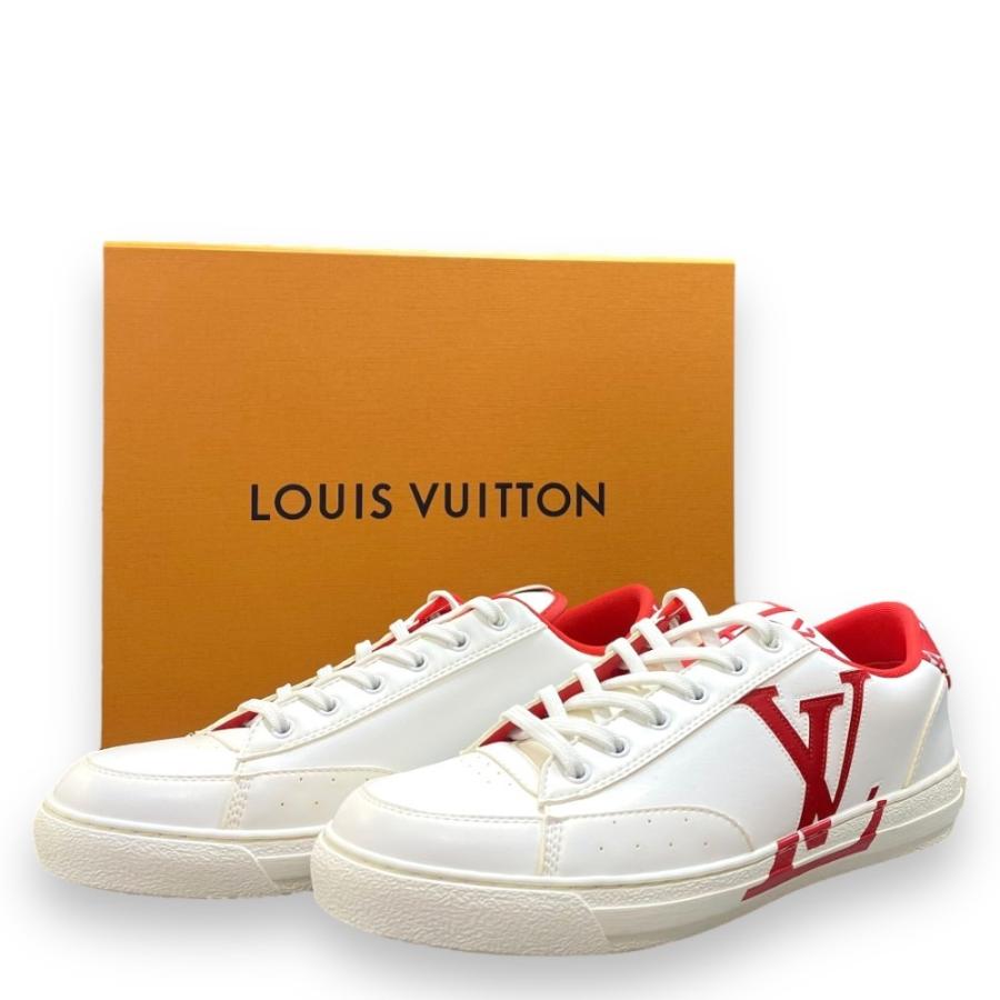 Louis Vuitton ホワイト スニーカー 39.5 中古・古着通販】LOUIS VUITTON (ルイ ヴィトン) スニーカー