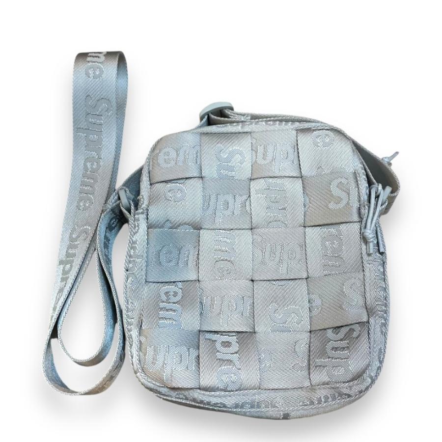 SUPREME 24SS Woven Shoulder Bag ウーブンショルダーバッグ F グレー 