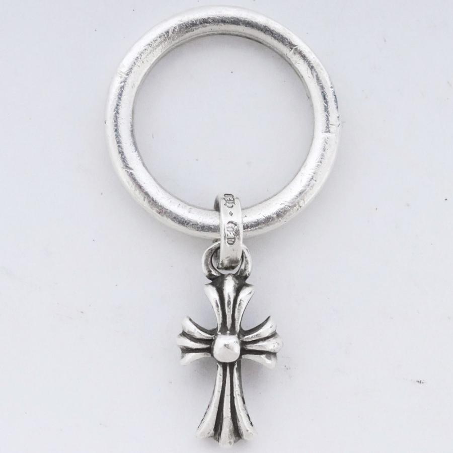 クロムハーツ CHROME HEARTS ベイビー ファット リング 10号 10号 CHROME HEARTS ベビーファットクロス NTFL リング シルバー