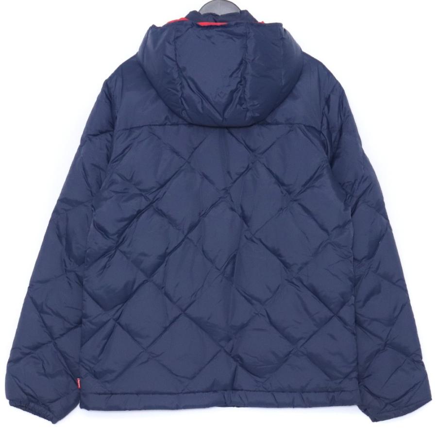 Supreme キルティングジャケット ネイビー SUPREME Quilted Puffy Jacket Mサイズ ネイビー シュプリーム