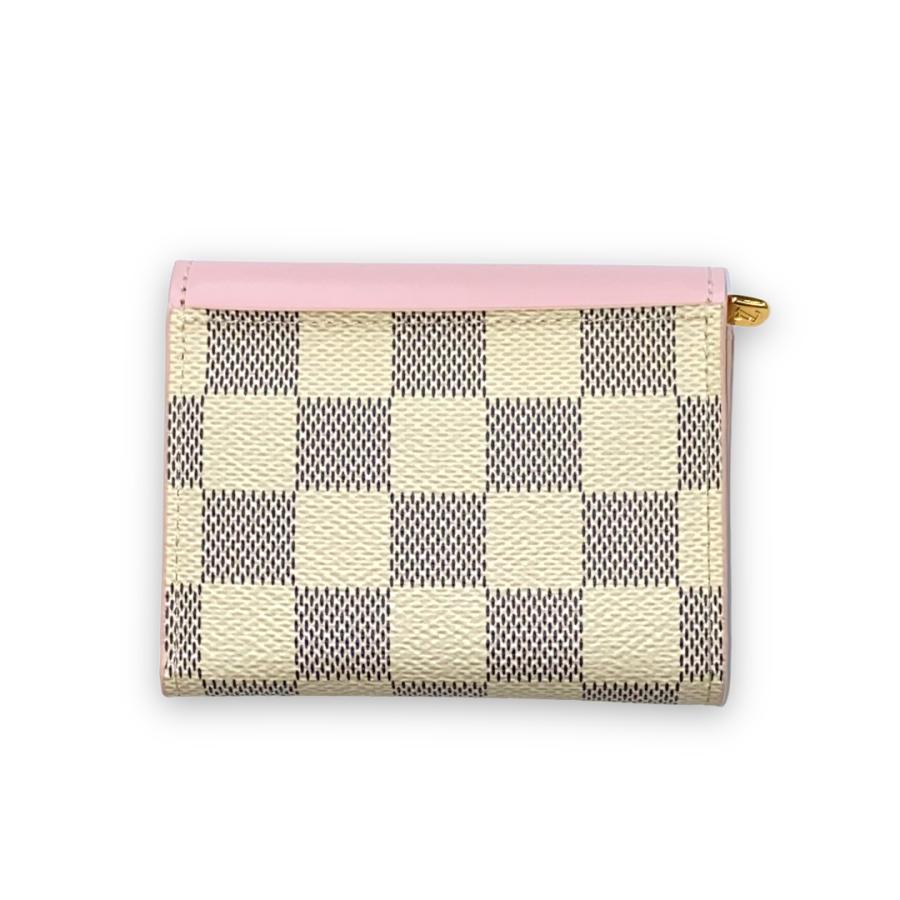 LOUIS VUITTON 三つ折り財布 小銭入れ付き ダミエ・アズール