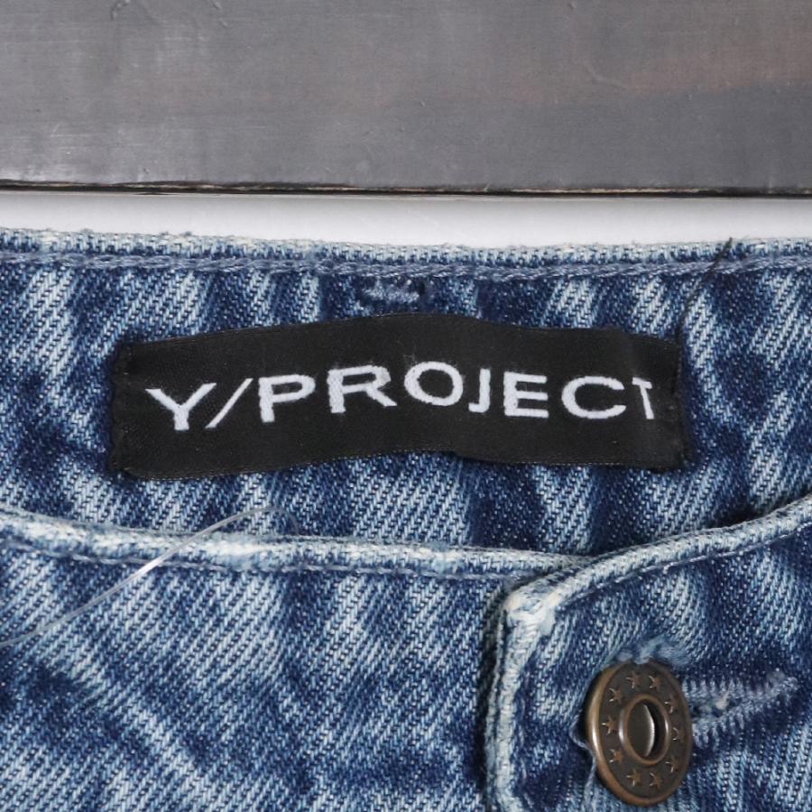 Y/PROJECT レイヤードデニムパンツ インディゴ S ワイ Y/PROJECT レイヤードデニムパンツ インディゴ S ワイ