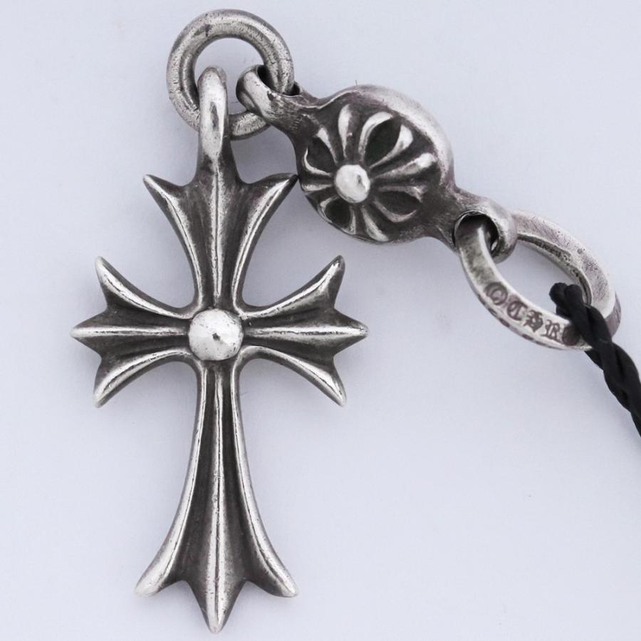 CHROME HEARTS 1ボールタイニーCHクロスチャーム シルバー クロム
