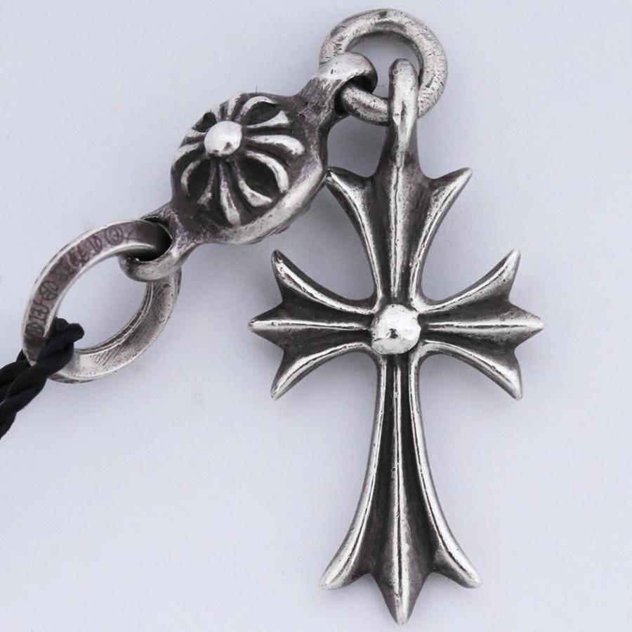 クロムハーツ　1ボールタイニークロスチャーム　ネックレス　チャーム　トップ CHROME HEARTS 1ボールタイニーCHクロスチャーム シルバー クロム