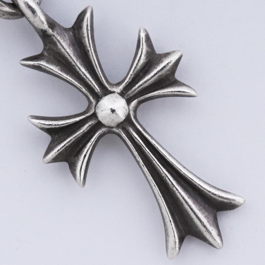 CHROME HEARTS 1ボールタイニーCHクロスチャーム シルバー クロム