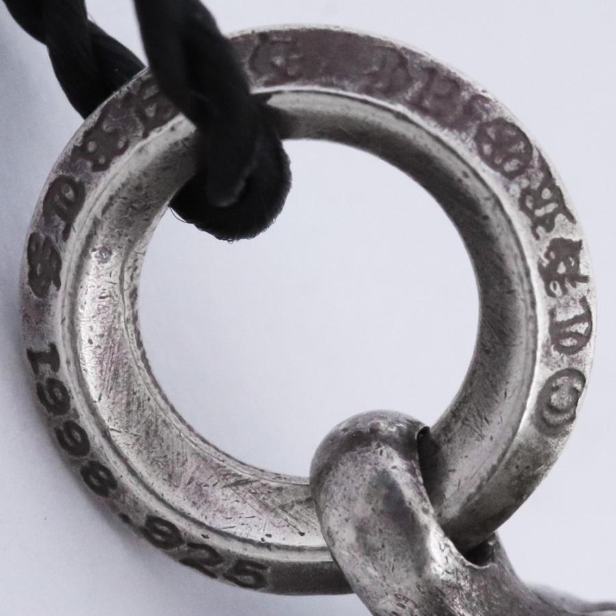 CHROME HEARTS 1ボールタイニーCHクロスチャーム シルバー クロム