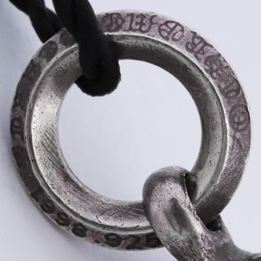 CHROME HEARTS 1ボールタイニーCHクロスチャーム シルバー クロム
