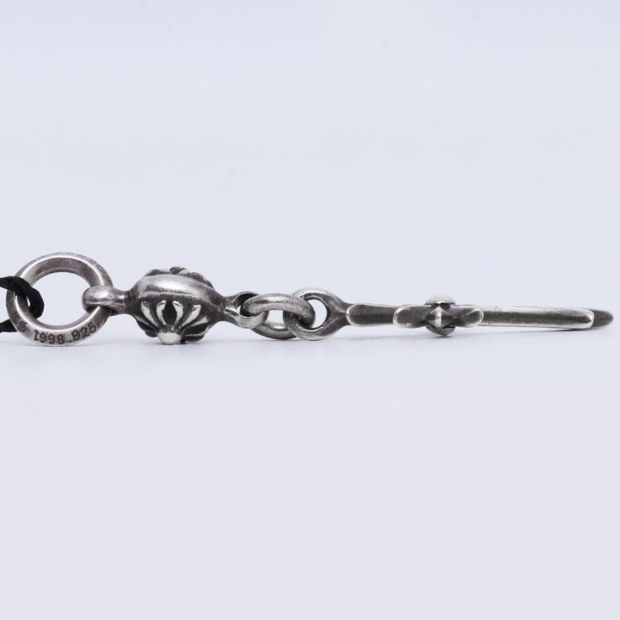 CHROME HEARTS 1ボールタイニーCHクロスチャーム シルバー クロム