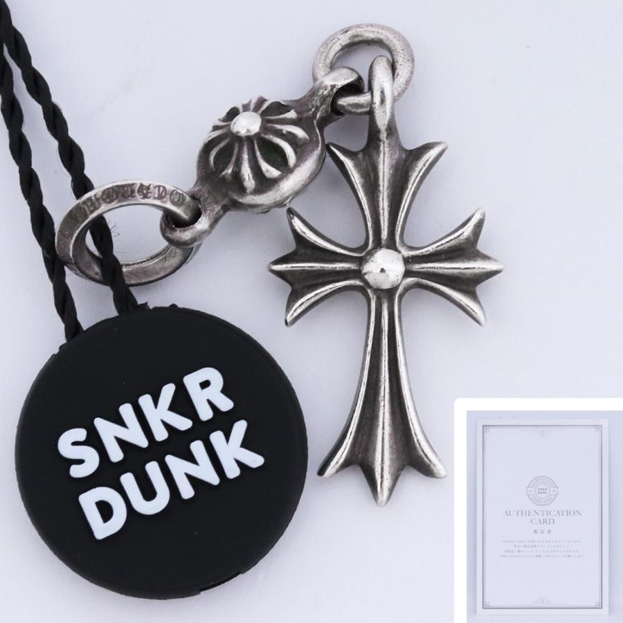 クロムハーツ　1ボールタイニークロスチャーム　ネックレス　チャーム　トップ CHROME HEARTS 1ボールタイニーCHクロスチャーム シルバー クロム