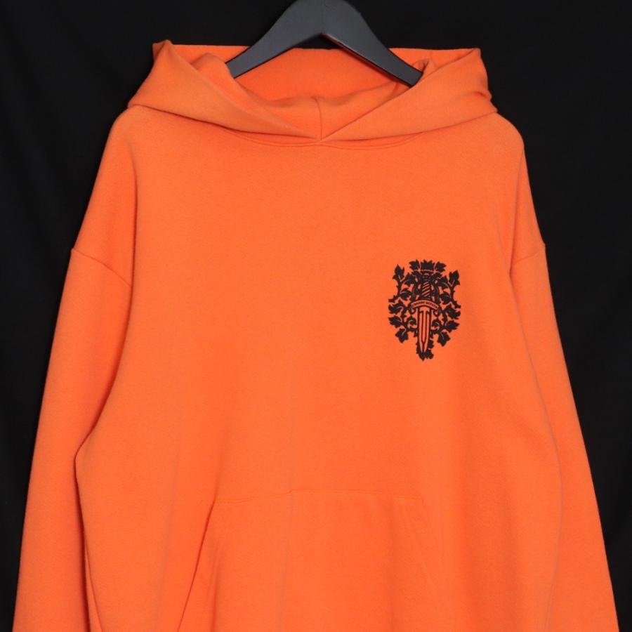 未使用 CHROME HEARTS VINE DGR HD PLVR XLサイズ オレンジ クロム 