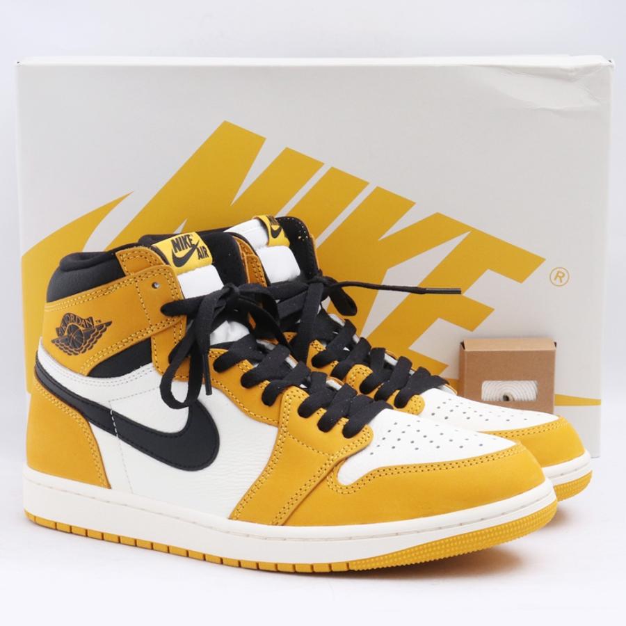 27.5cm NIKE Air Jordan 1 Retro High OG Yellow Ochre DZ5485-701 
