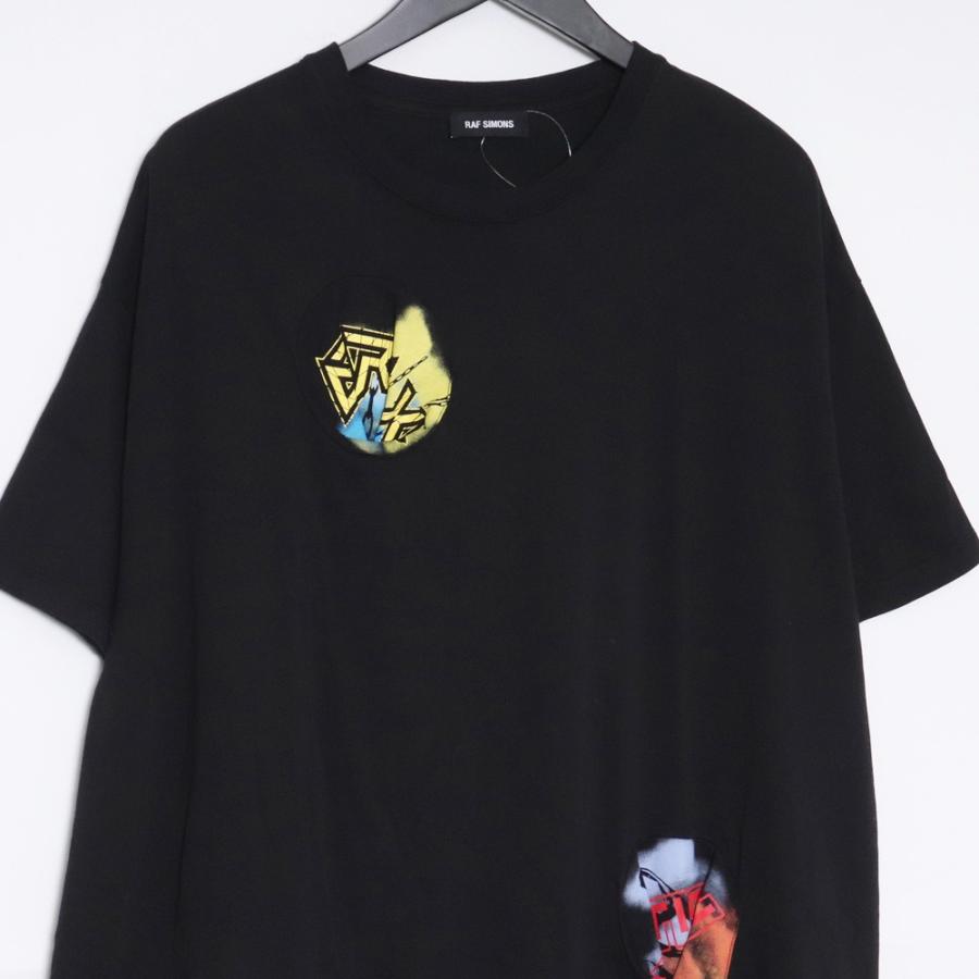 RAF SIMONS ポケットホールズオーバーサイズTシャツ XSサイズ
