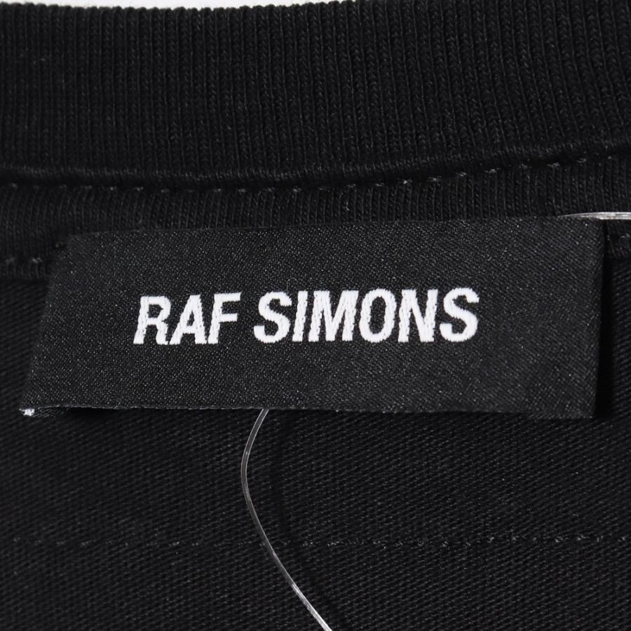 RAF SIMONS ポケットホールズオーバーサイズTシャツ XSサイズ ブラック 
