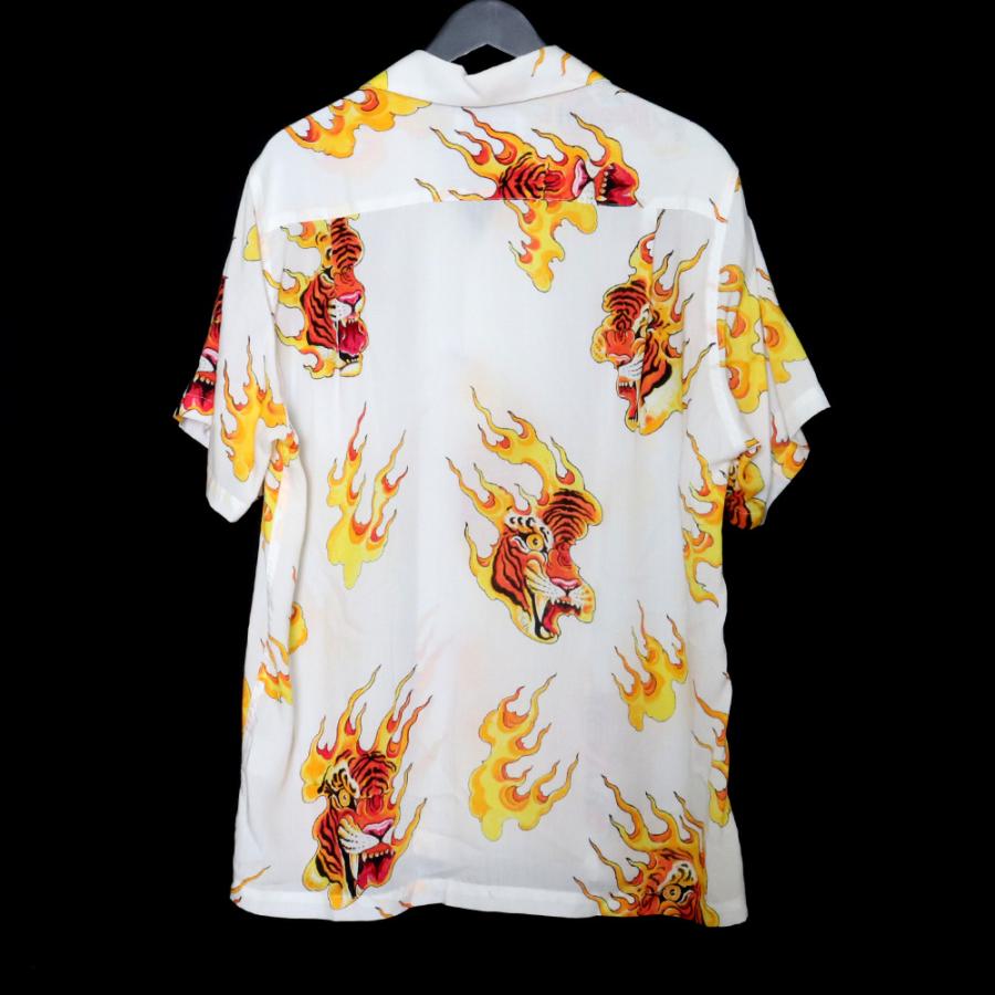 【美品】WACKO MARIA TIM LEHI〈参考価格20,500円〉 WACKO MARIA TIM LEHI HAWAIIAN SHIRT L 青