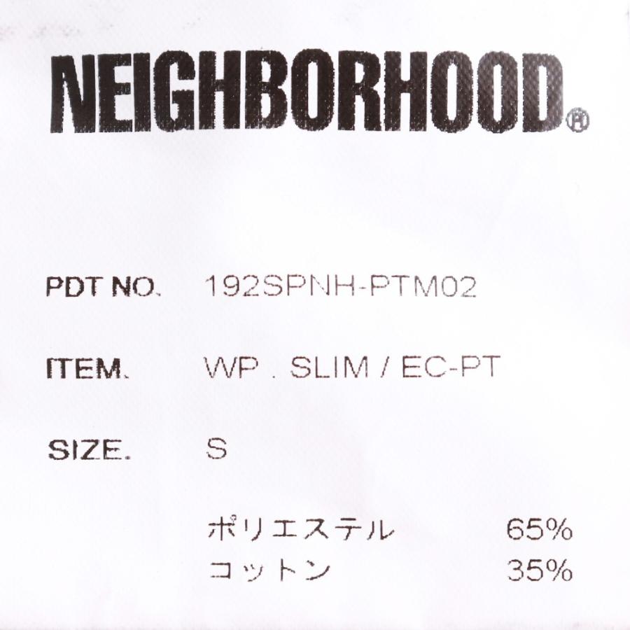 NEIGHBORHOOD WP. SLIM / EC-PT Sサイズ ネイビー 192SPNH-PTM02 