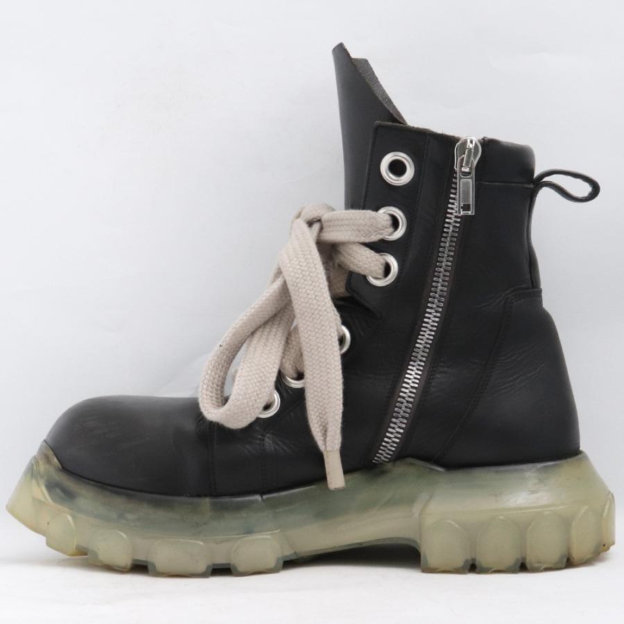 RICK OWENS ジャンボシューレースブーツ サイズ43 ブラック 01B1887 