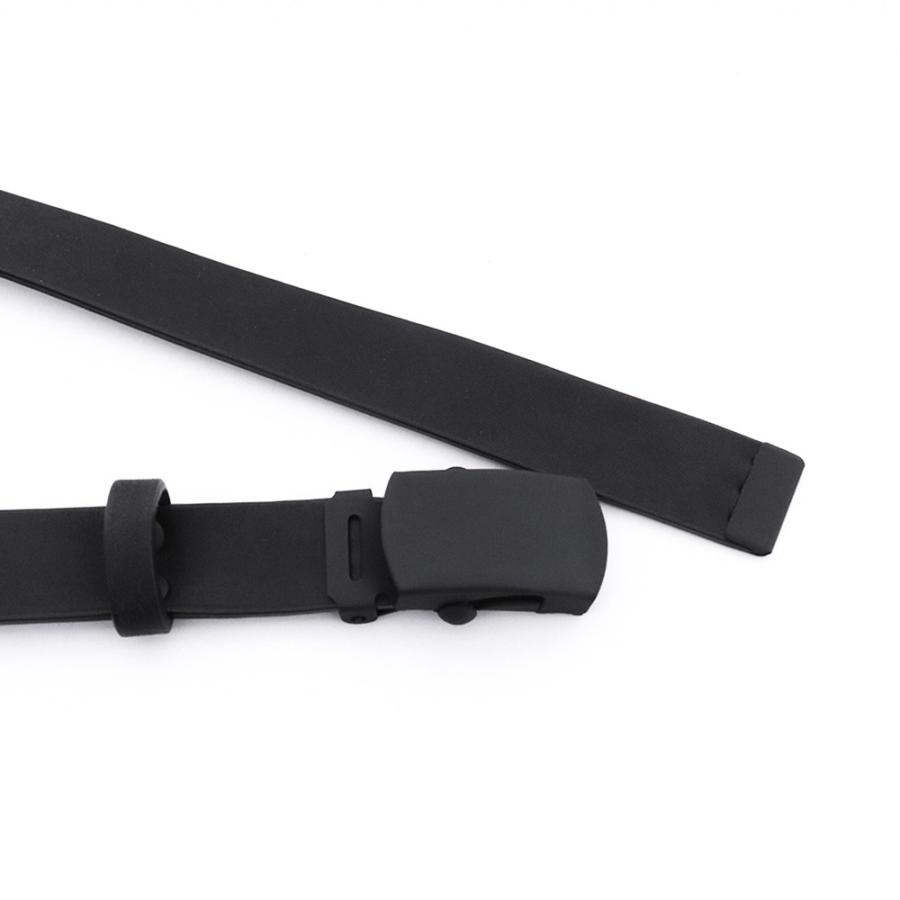 ディガウェル　レザーベルト DIGAWEL / Leather Slide Belt(BLACK) | THE MODERN AGE