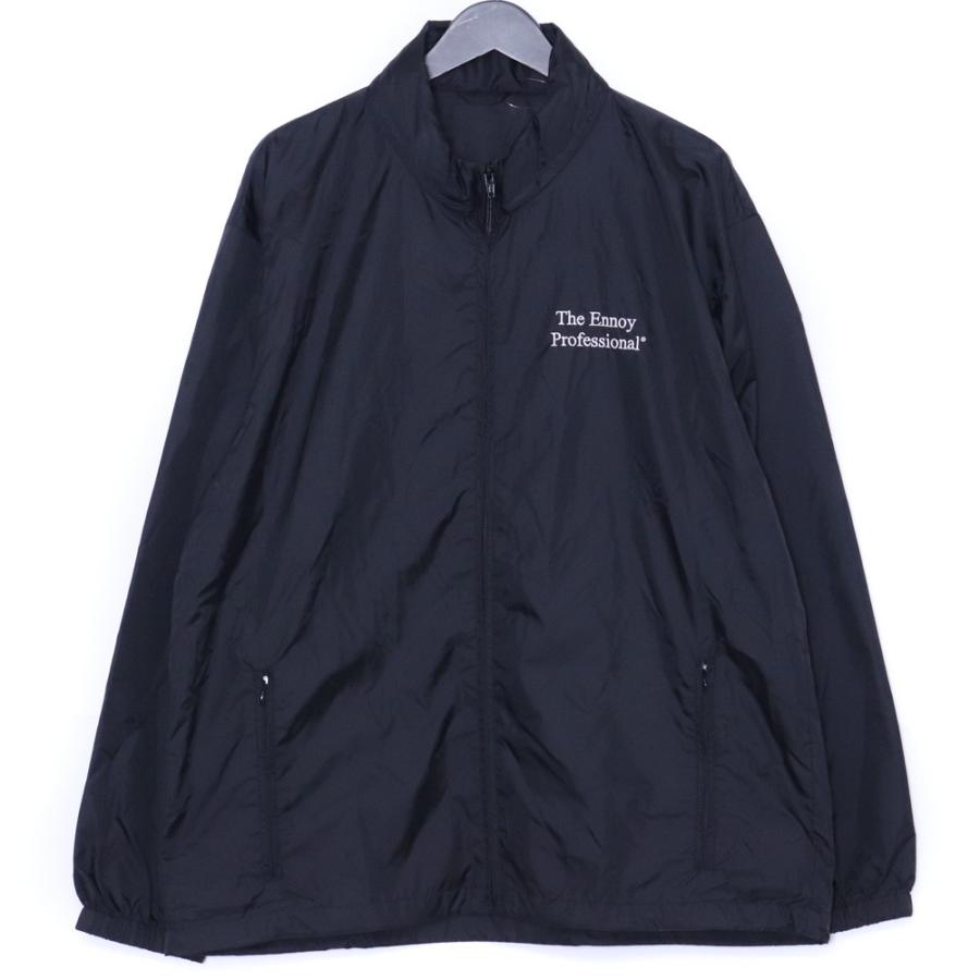 ENNOY PACKABLE NYLON JACKET Lサイズ ブラック SS22-BREN-JK-01