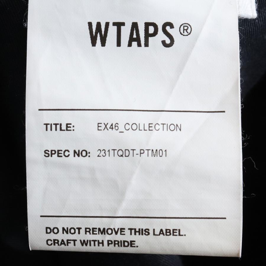 WTAPS CREASE DL TROUSERS POLY. TWILL サイズ03 ブラック WTAPS CREASE DL TROUSERS POLY. TWILL サイズ03 ブラック