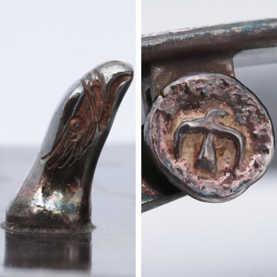 GORO'S 4cm 可動式 角バックル ベルト サイズ80 こげ茶 ゴローズ 印台