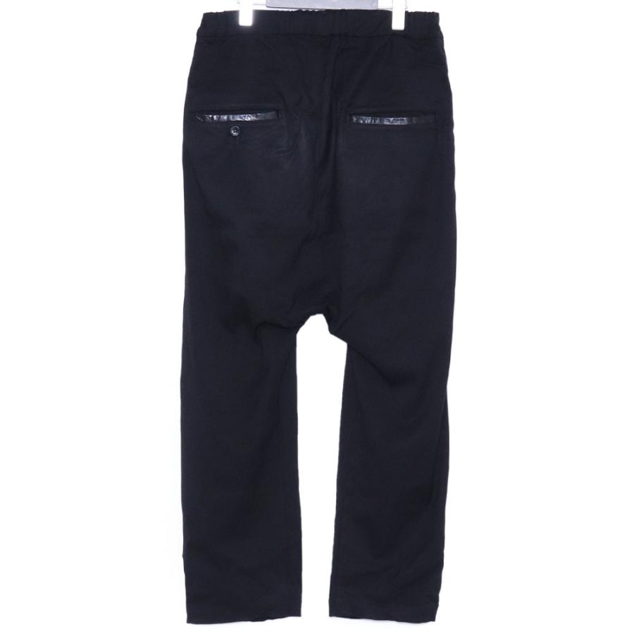 ISAMU KATAYAMA BACKLASH レーヨンシルクストレッチ サルエルパンツ M