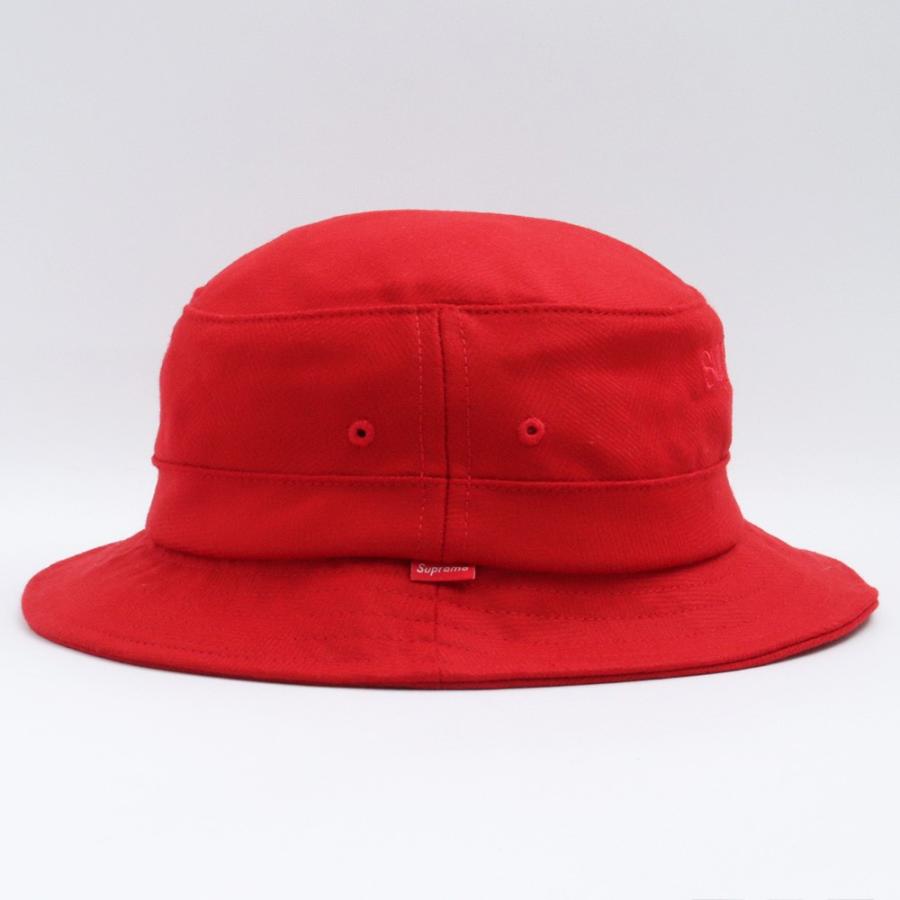 SUPREME Wool Herringbone Crusher M/Lサイズ レッド シュプリーム 