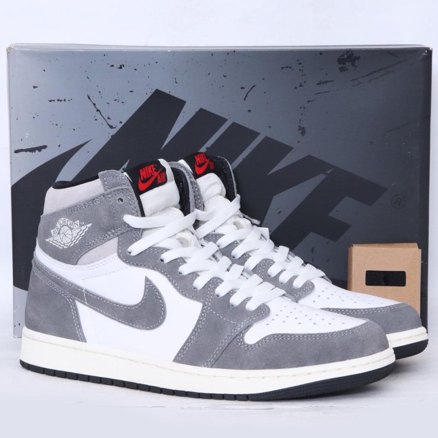 未使用 27cm NIKE Air Jordan 1 Retro High OG Black and Smoke Grey  