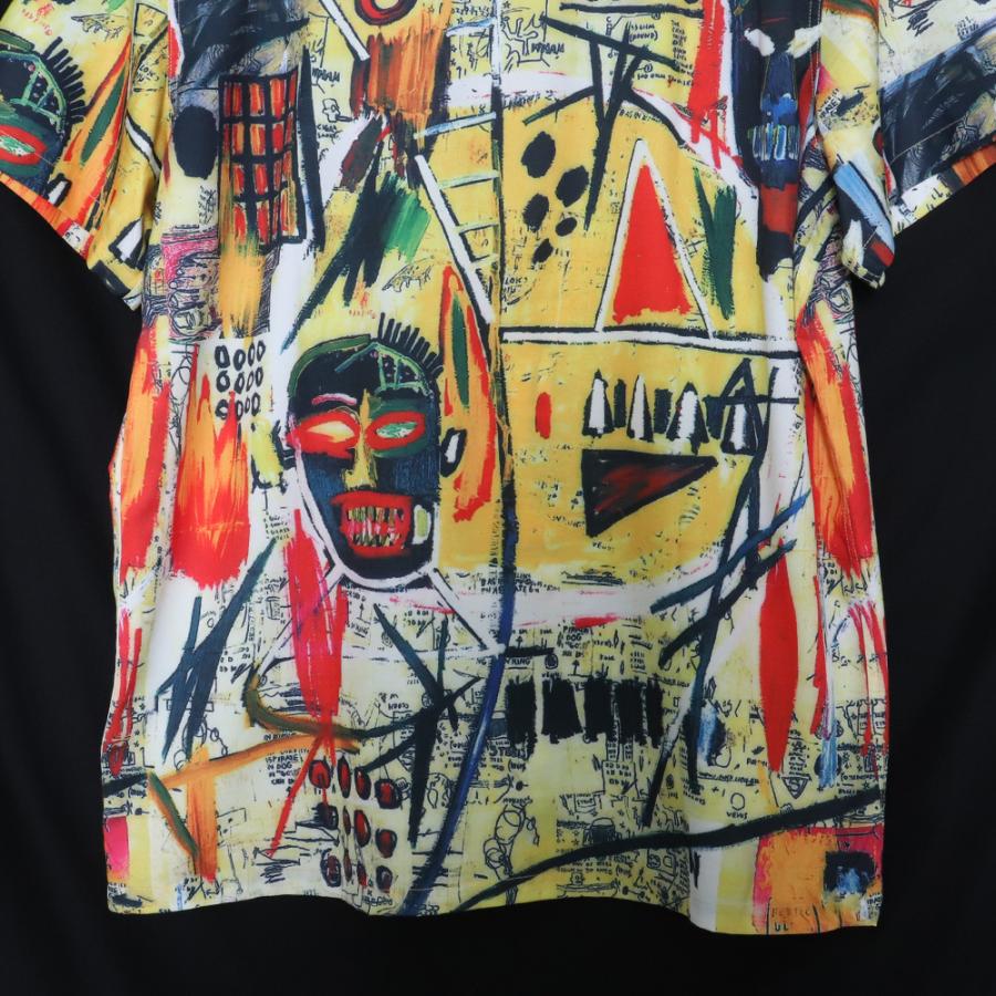 WACKO MARIA JEAN-MICHEL BASQUIAT S/S HAWAIIAN SHIRT Lサイズ 