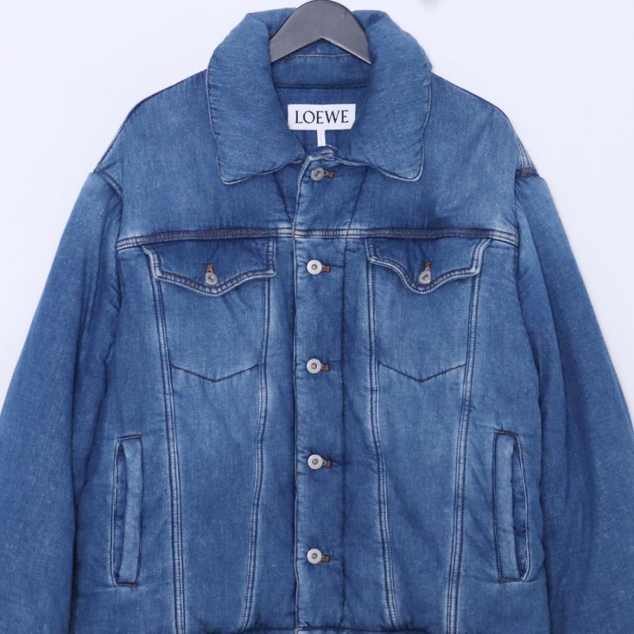 LOEWE パテッド デニム トラッカー ジャケット サイズ46 インディゴ