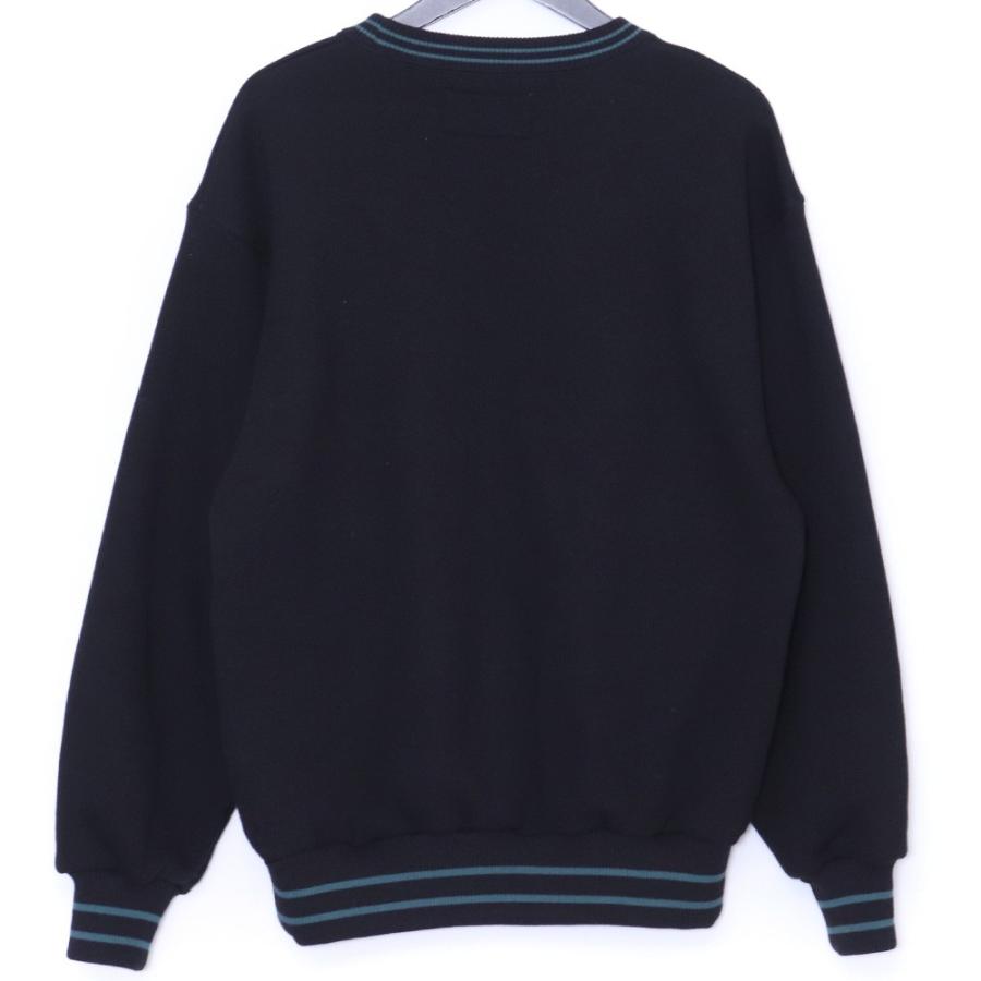 WACKO MARIA MIDDLE WEIGHT SWEAT SHIRT TYPE2 Sサイズ ブラック