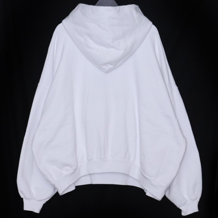 BALENCIAGA × ADIDAS ロゴオーバーサイズスウェットパーカー サイズ2