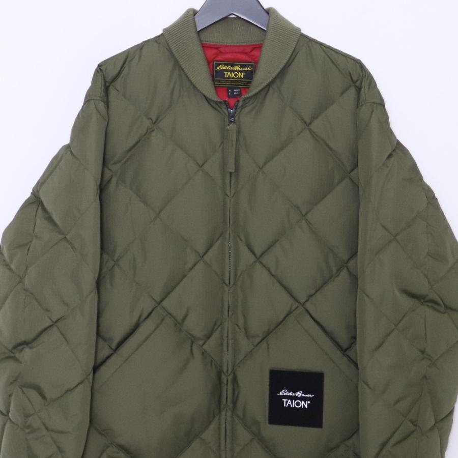 TAION × EDDIE BAUER スカイライナーダウンジャケット XLサイズ カーキ