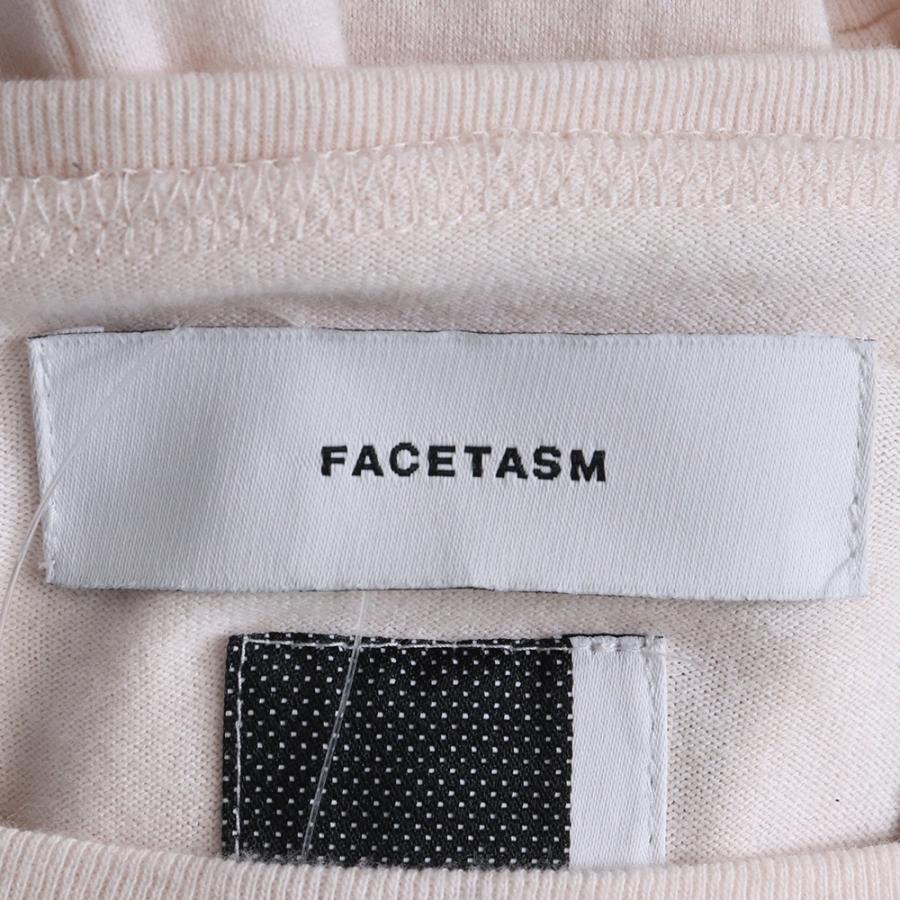 FACETASM RIB LONG TEE サイズ4 ホワイト CHG-TEE-U11 ファセッタズム