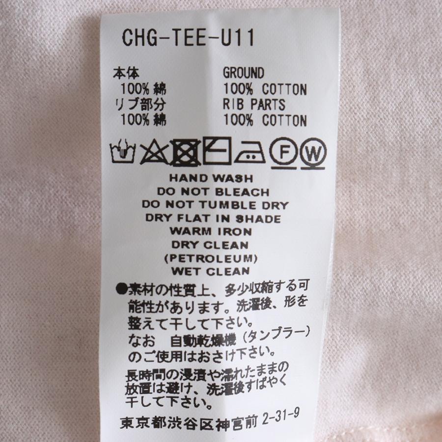 FACETASM 長袖カットソー サイズ4 FACETASM RIB LONG TEE サイズ4 ホワイト CHG-TEE-U11 ファセッタズム