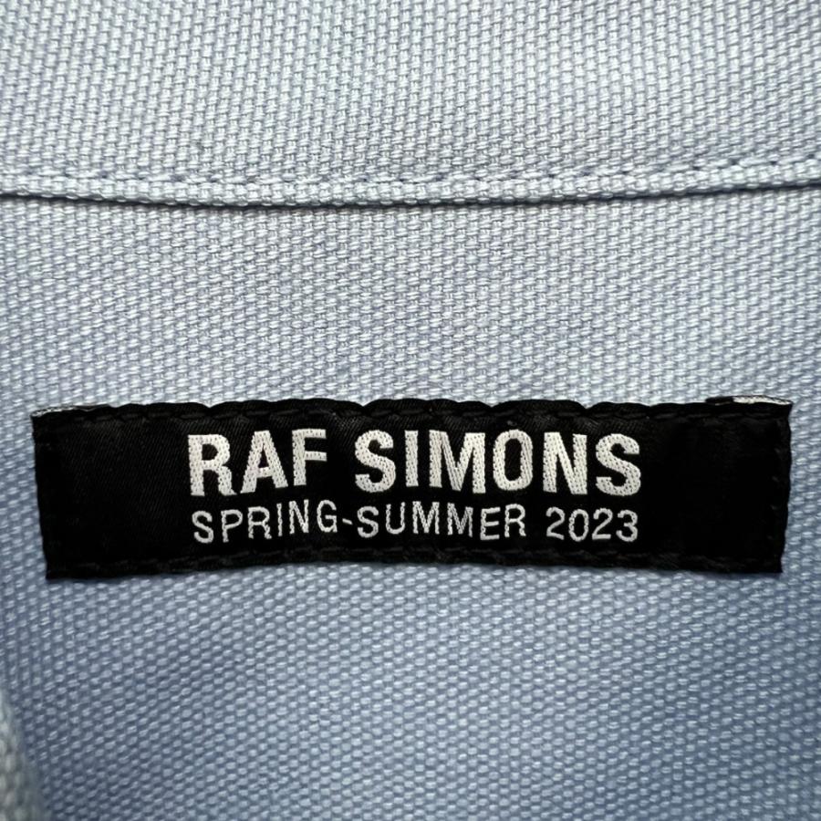RAF SIMONS 23SS Oversized S/S Denim Shirts 半袖シャツ S RAF SIMONS 23SS Oversized S/S Denim Shirts 半袖シャツ S
